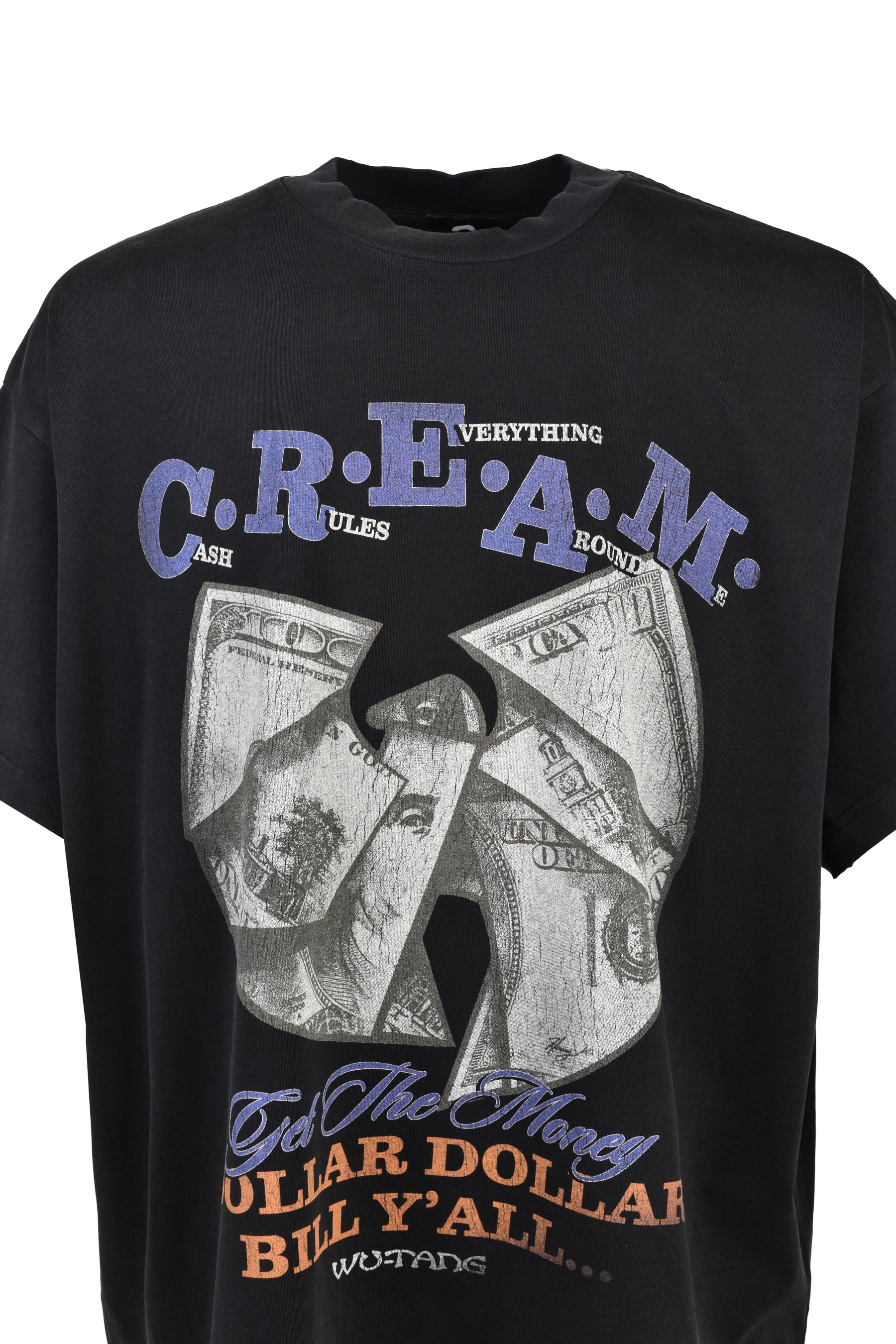 WU-TANG CLAN DOLLAR DOLLAR BILL YA'LL TEE / BLK