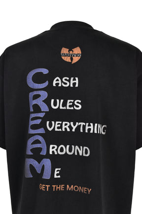 WU-TANG CLAN DOLLAR DOLLAR BILL YA'LL TEE / BLK
