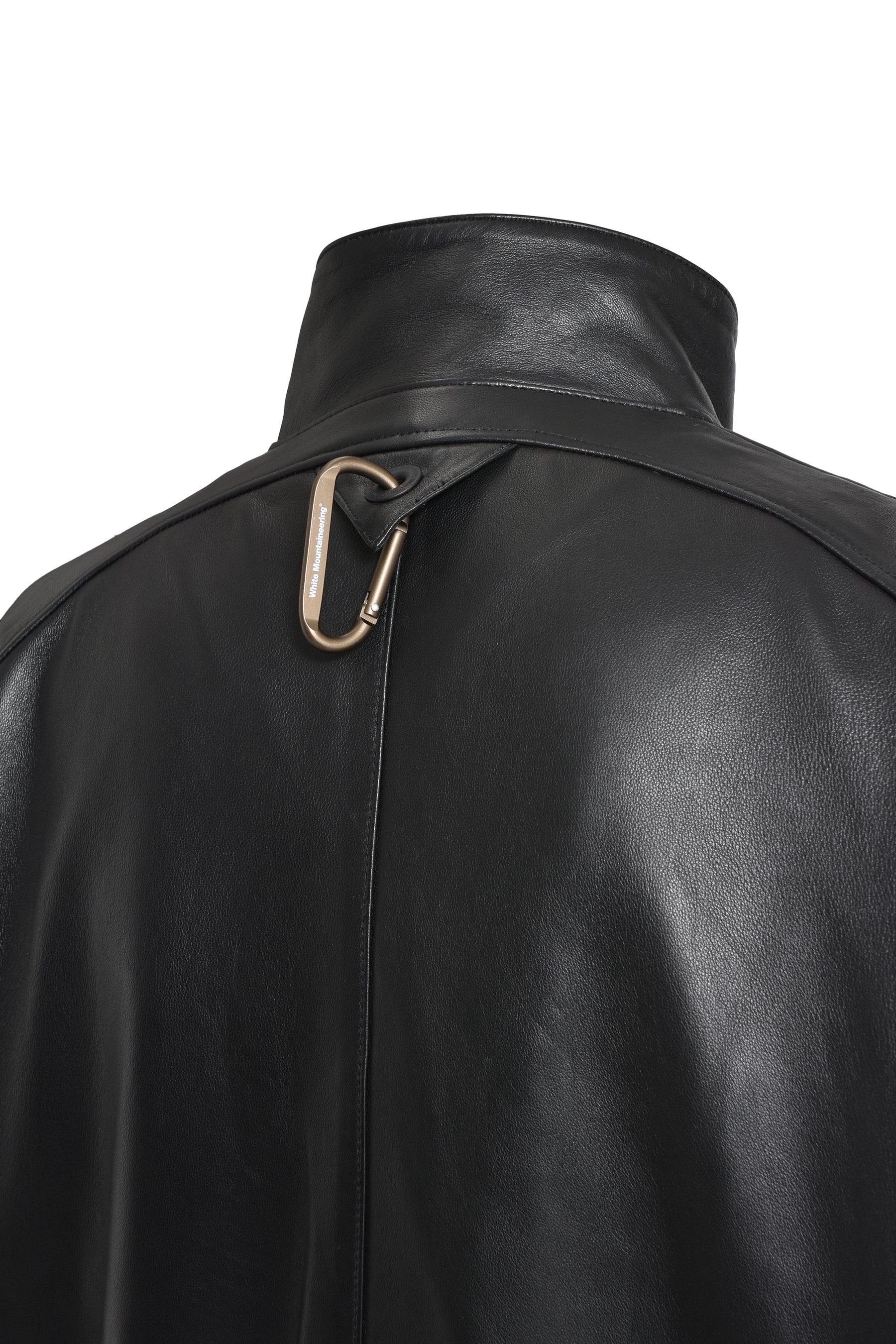 SHEEP LEATHER RIDER'S JACKET / BLK