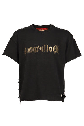 HOLLYWOOD ANTIQUE ASSEMBLAGE T-SHIRT / Lv.3 / BLK