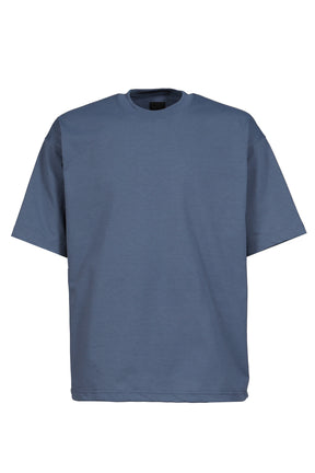 TECH DRAWSTRING S/S TEE / SMOKE BLU