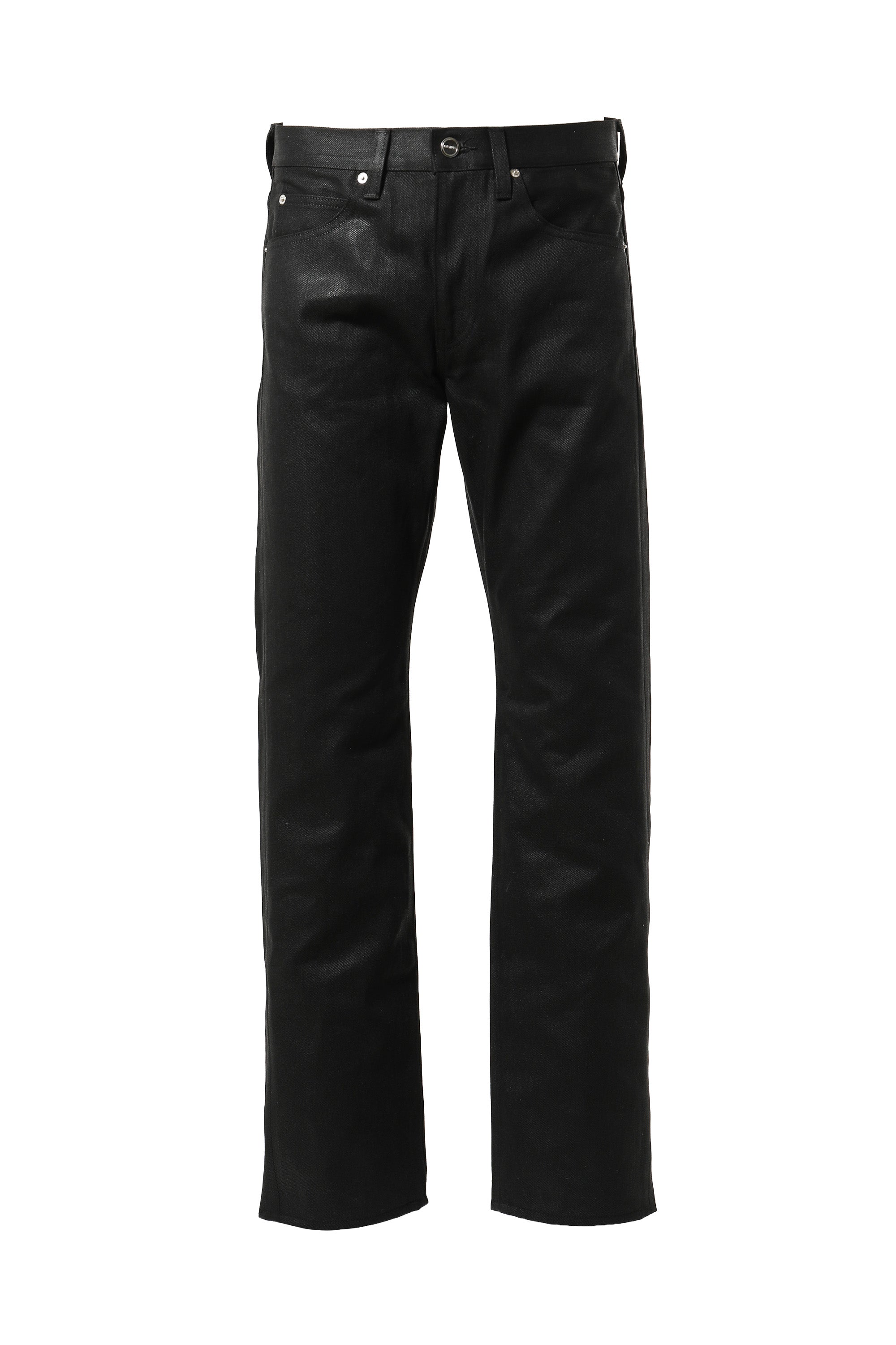 SKINS SS23 WAX DENIM PANTS / BLK -NUBIAN