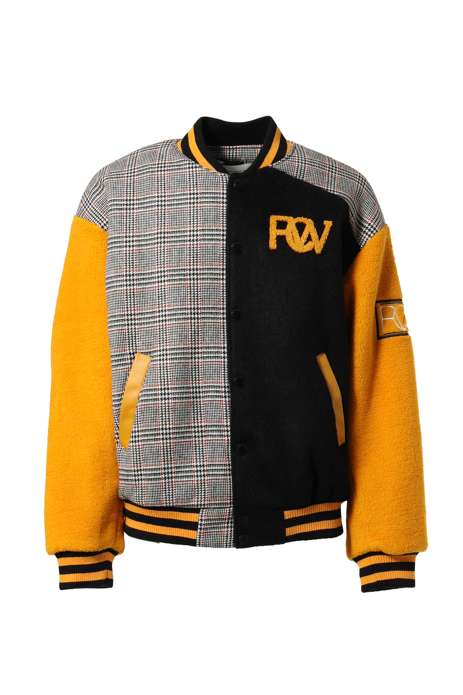 FenG CHen WANG フェン チェン ワン FW23 BOMBER JACKET WITH LOGO ...