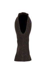 BALACLAVA - SHETLAND WOOL / UMBER