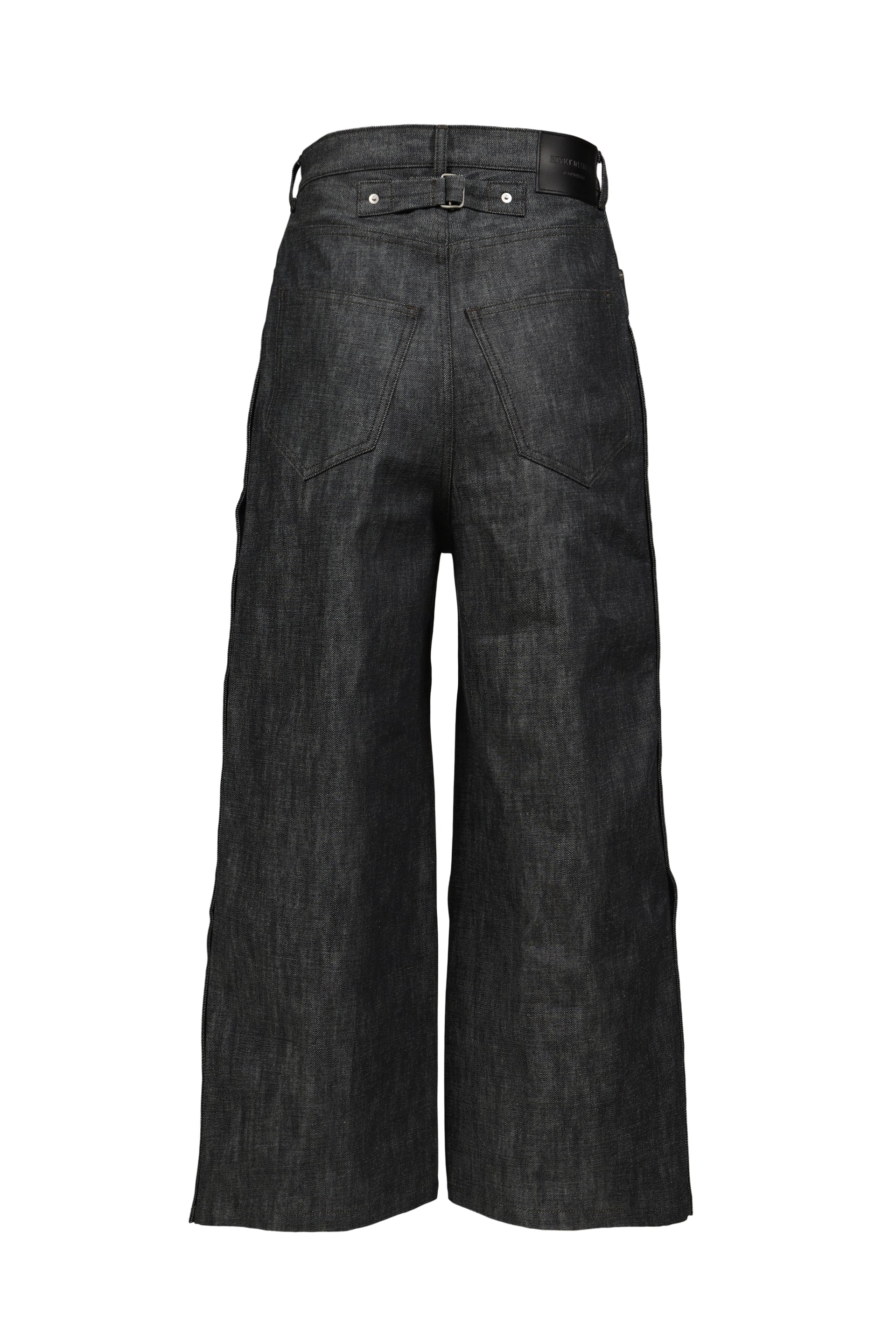 RH SUPER BAGGY SIDE SNAP JEAN / RAW IND