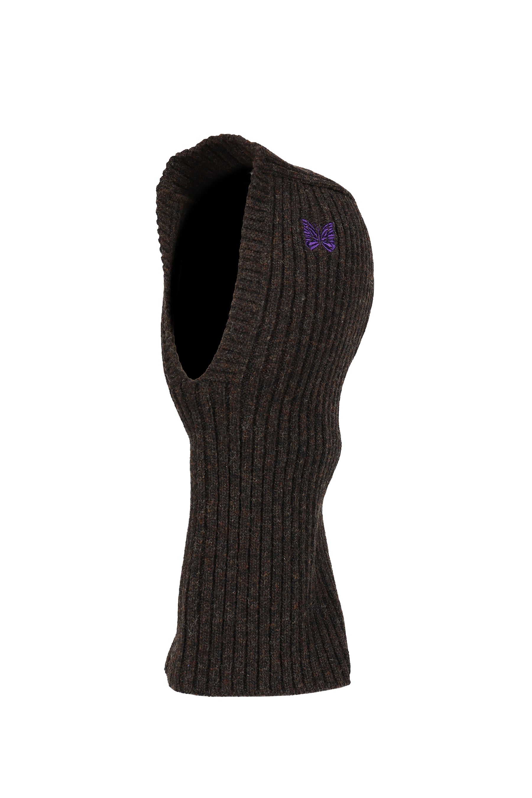 BALACLAVA - SHETLAND WOOL / UMBER