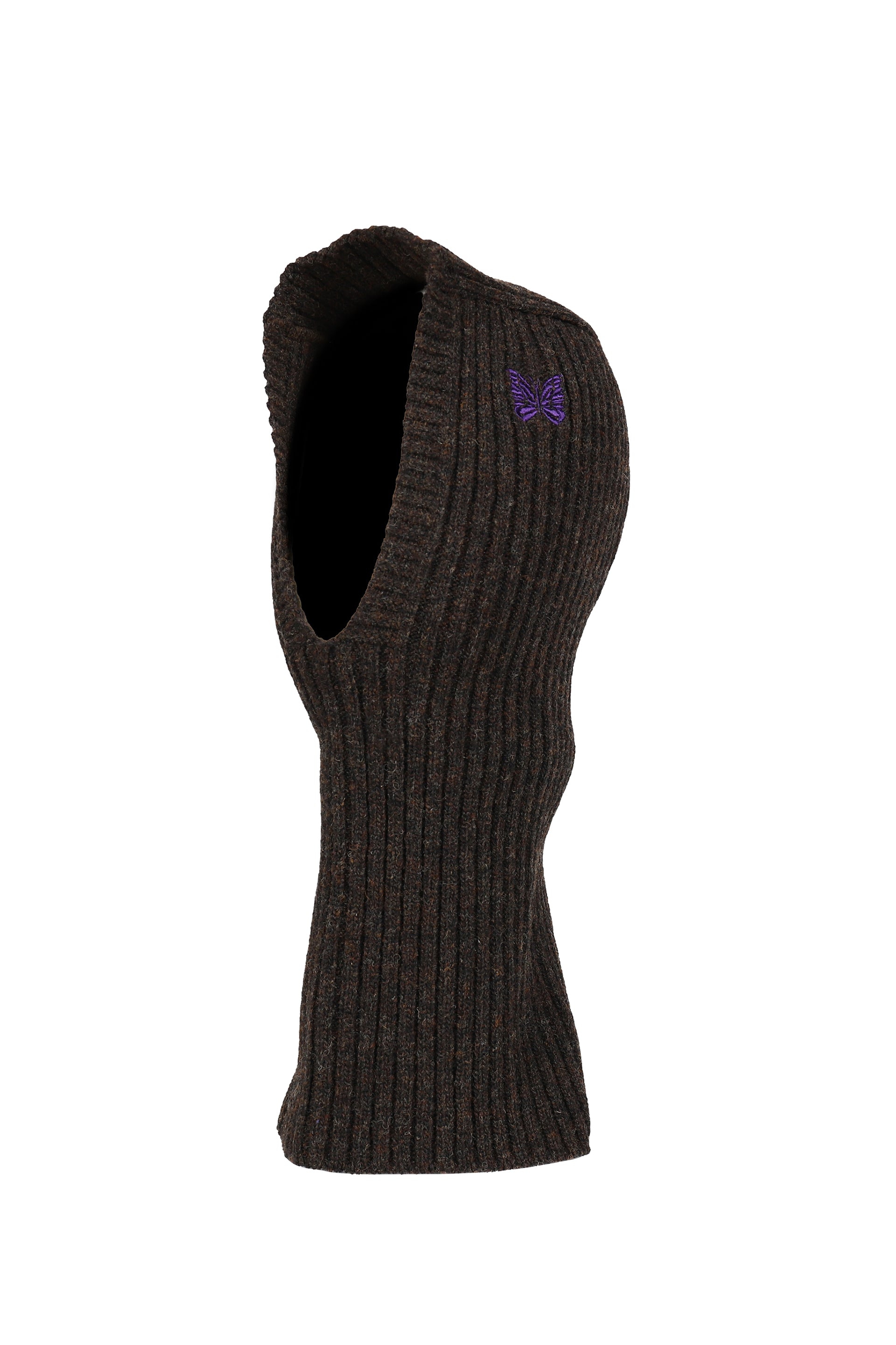 BALACLAVA - SHETLAND WOOL / UMBER