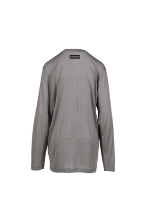 MERINO JERSEY THREE T-SHIRTS SET / GRY/RED/BLK