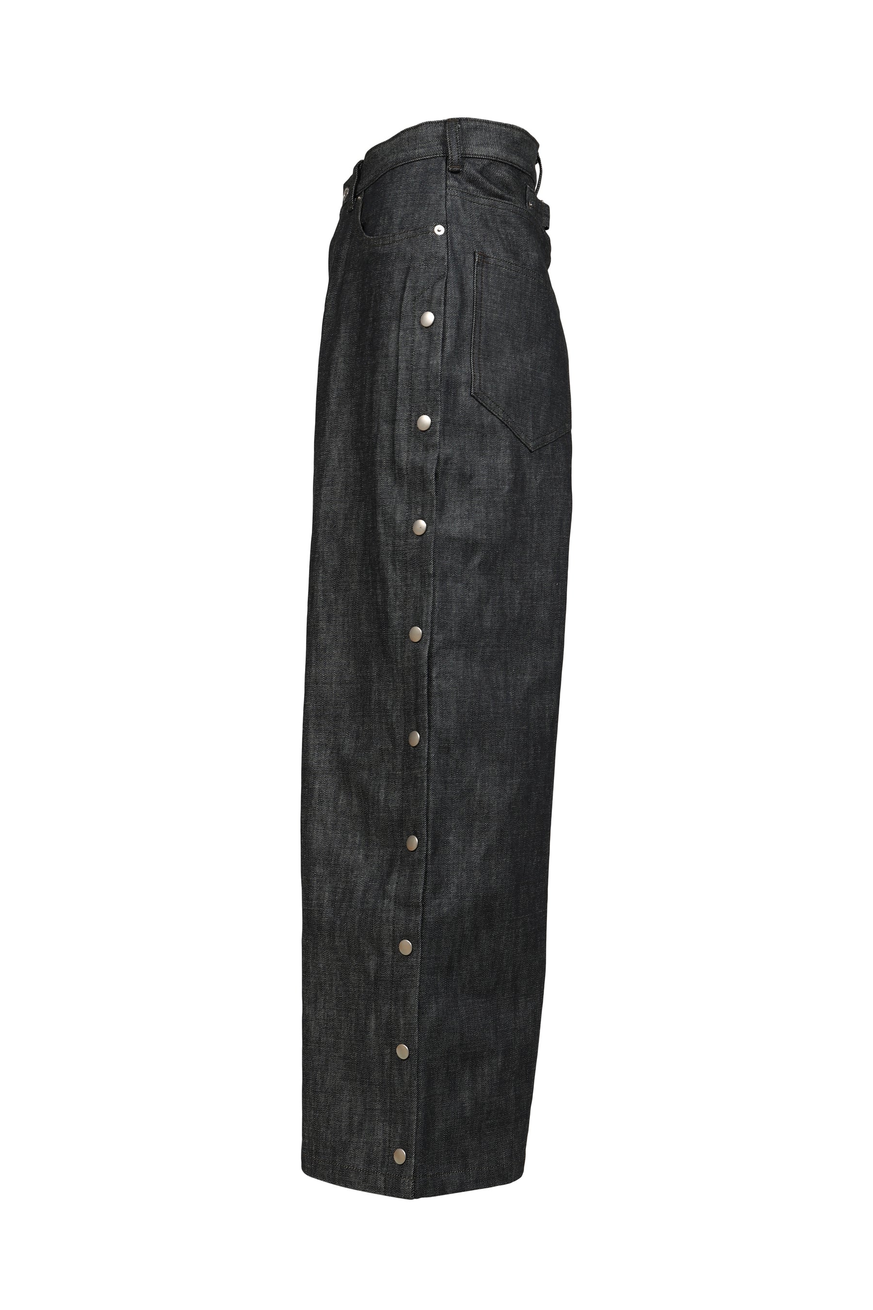 RH SUPER BAGGY SIDE SNAP JEAN / RAW IND