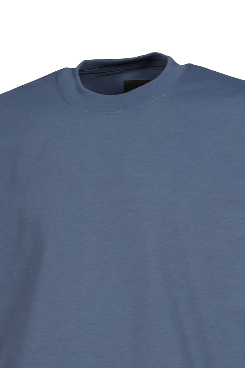 TECH DRAWSTRING S/S TEE / SMOKE BLU