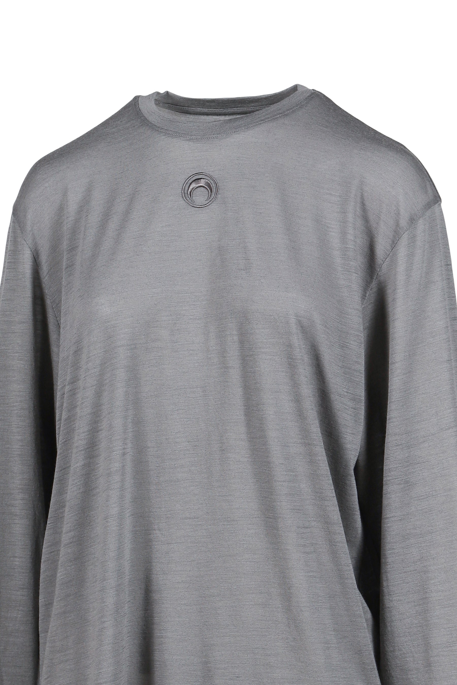 MERINO JERSEY THREE T-SHIRTS SET / GRY/RED/BLK