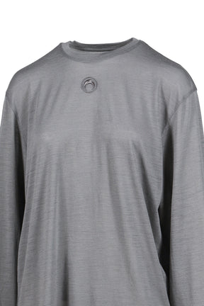 MERINO JERSEY THREE T-SHIRTS SET / GRY/RED/BLK