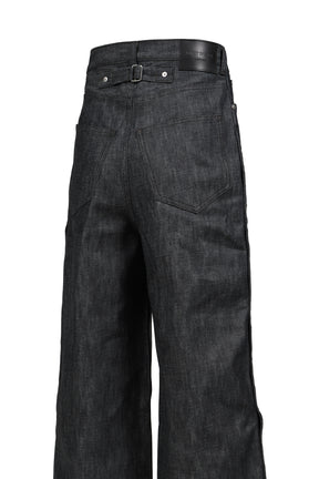 RH SUPER BAGGY SIDE SNAP JEAN / RAW IND
