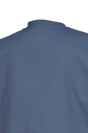 TECH DRAWSTRING S/S TEE / SMOKE BLU