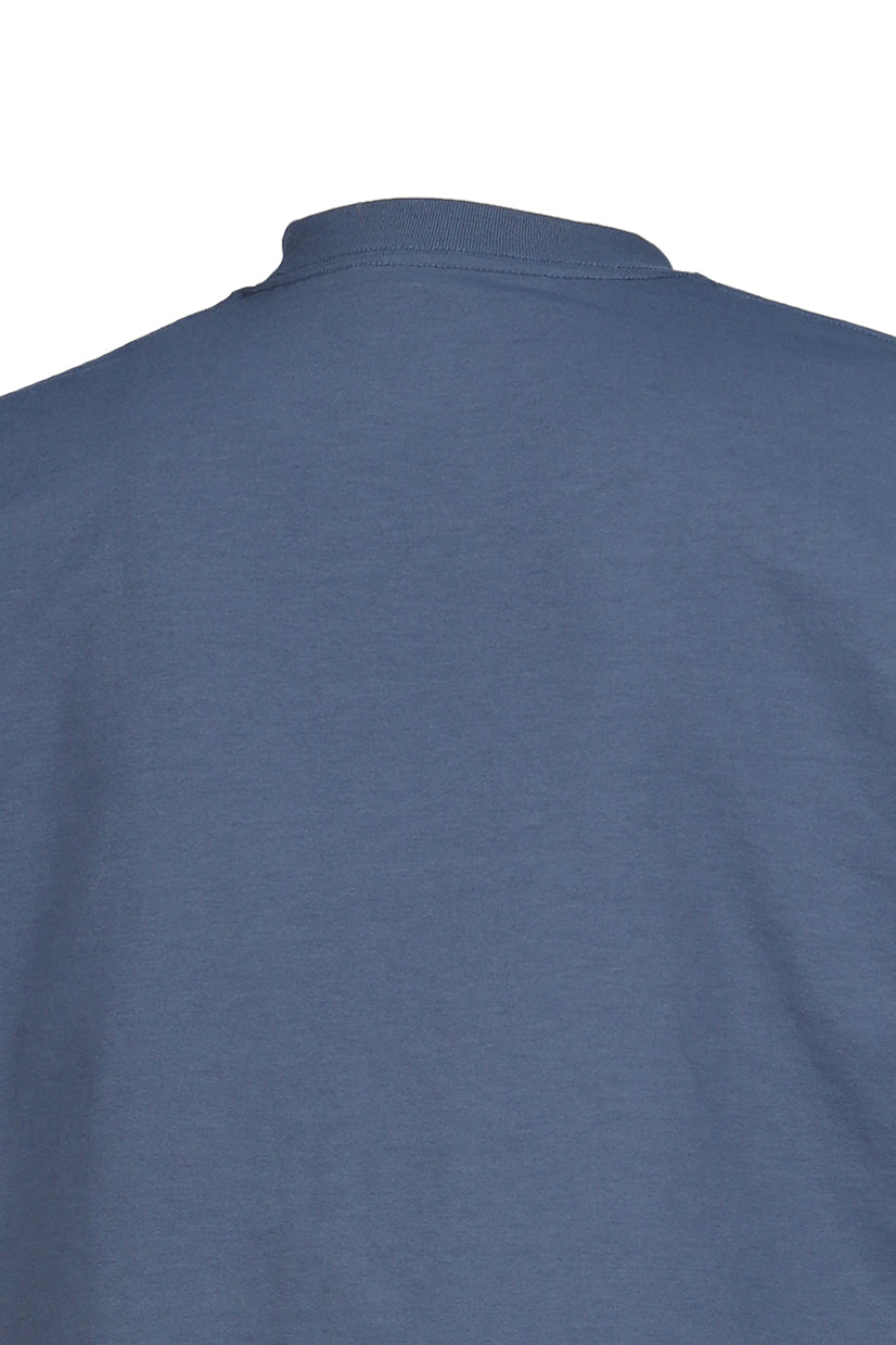 TECH DRAWSTRING S/S TEE / SMOKE BLU