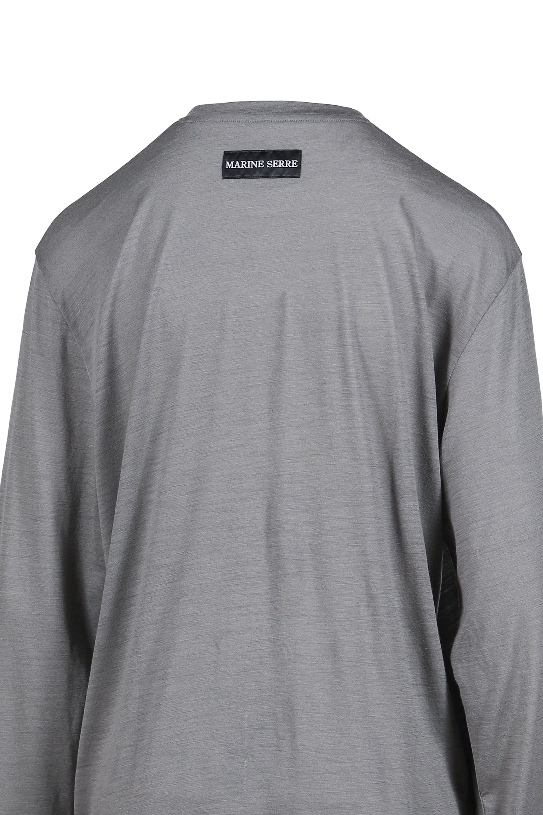 MERINO JERSEY THREE T-SHIRTS SET / GRY/RED/BLK