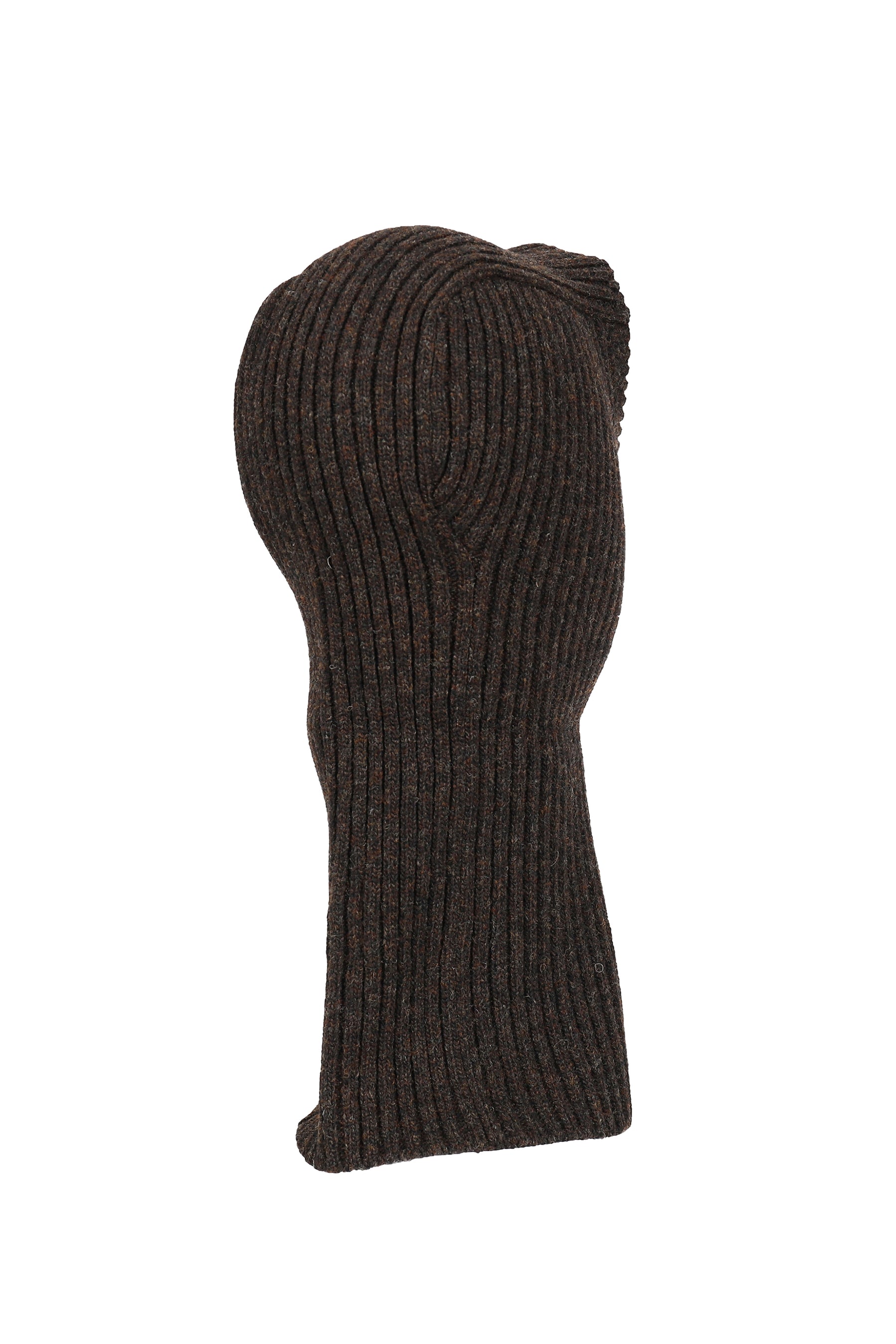 BALACLAVA - SHETLAND WOOL / UMBER
