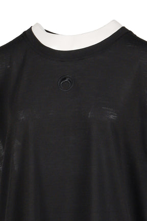 MERINO JERSEY THREE T-SHIRTS SET / GRY/RED/BLK