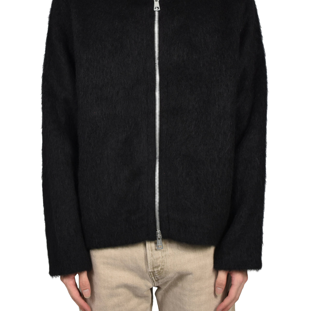 OUR LEGACY アワー レガシー SS26 FULL ZIP HOOD / BLK - NUBIAN ヌビアン