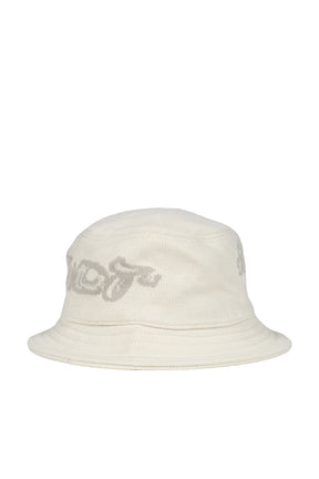 JACQUARD BUCKET HAT / BONE