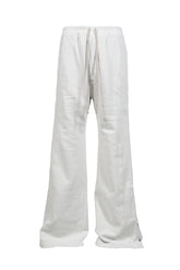 WIDE PUSHER PANTS / MILK WASH