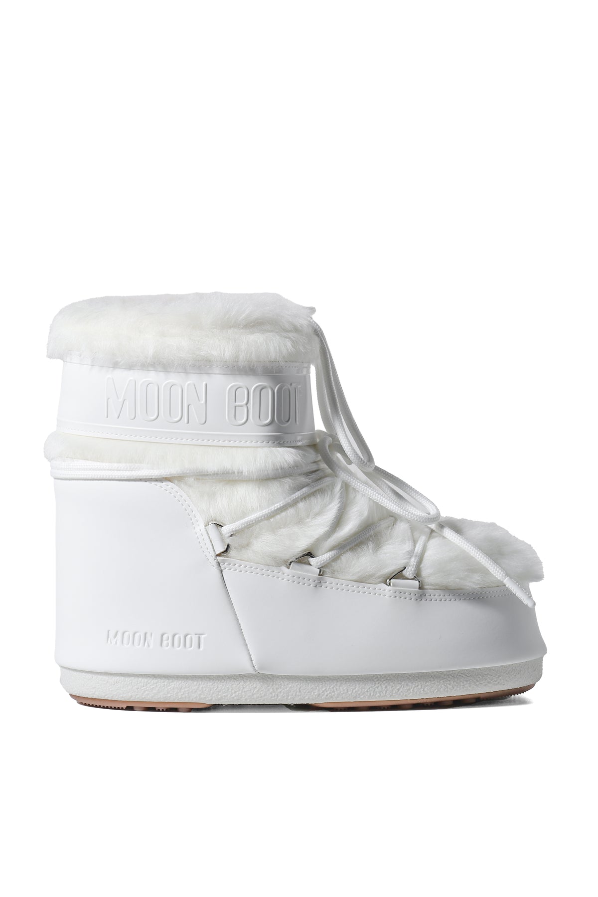 MB ICON LOW FAUX FUR / WHT