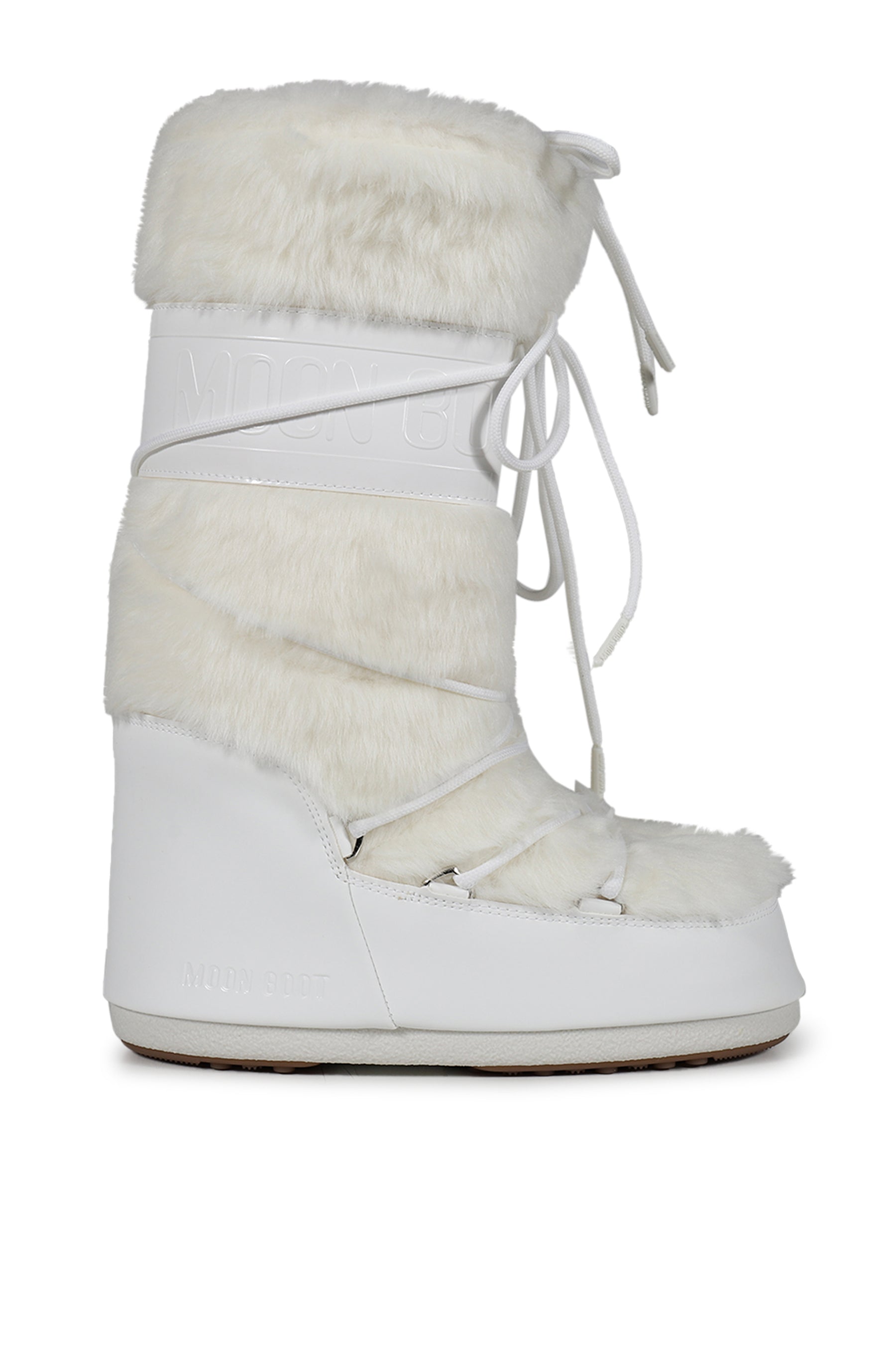 MB ICON FAUX FUR / OPTICAL WHT