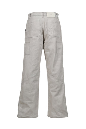 UNDERGROUND CUT OUT PANTS / MELT LOCK DIRTY WHT 