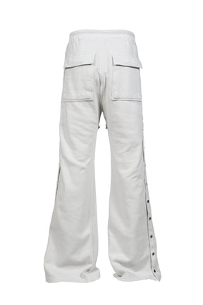 WIDE PUSHER PANTS / MILK WASH