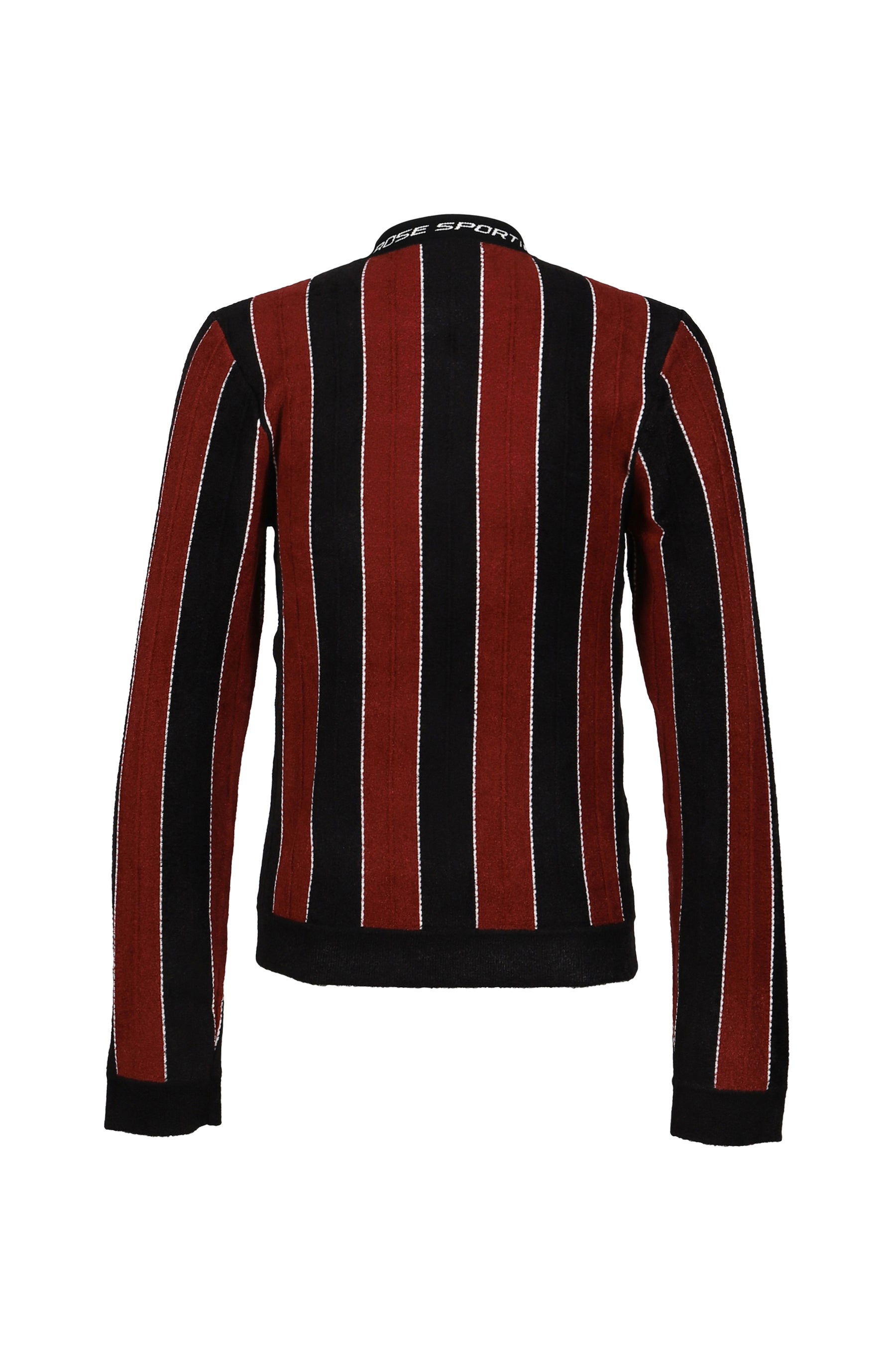 SPORTY LOGO CREW NECK / BLK BUR