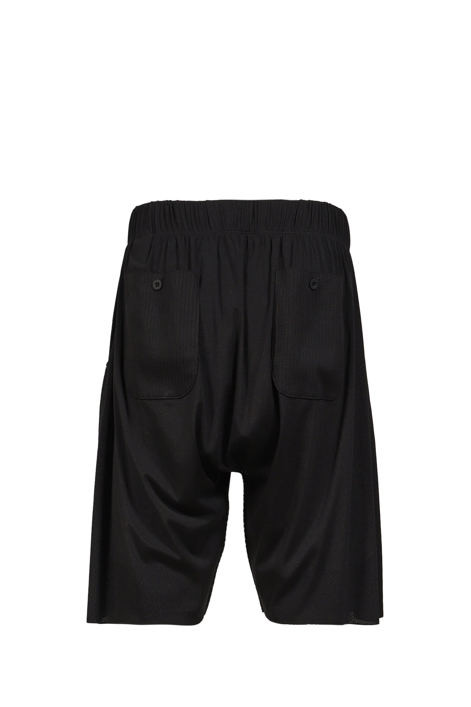 WAIR SHORT SAROUEL PANTS / BLK