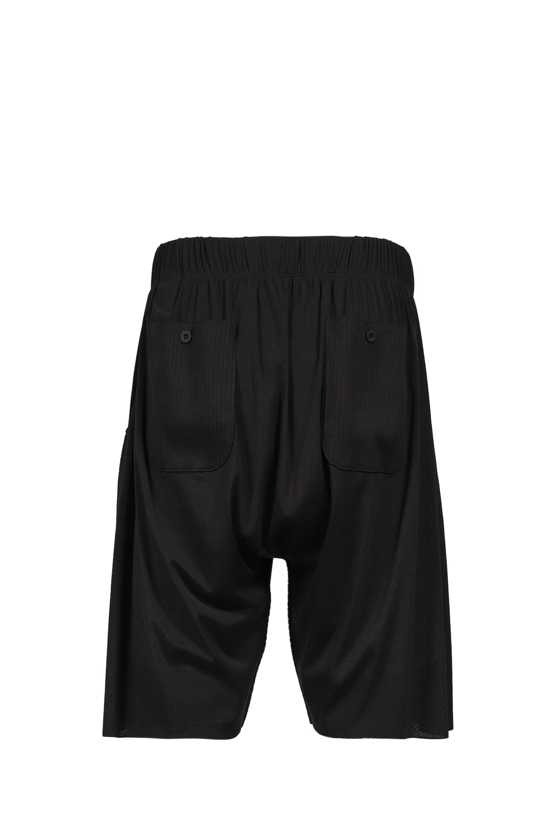WAIR SHORT SAROUEL PANTS / BLK