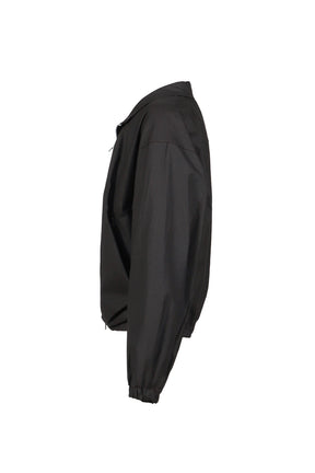 DRAPED BLOUSON COTTON / BLK