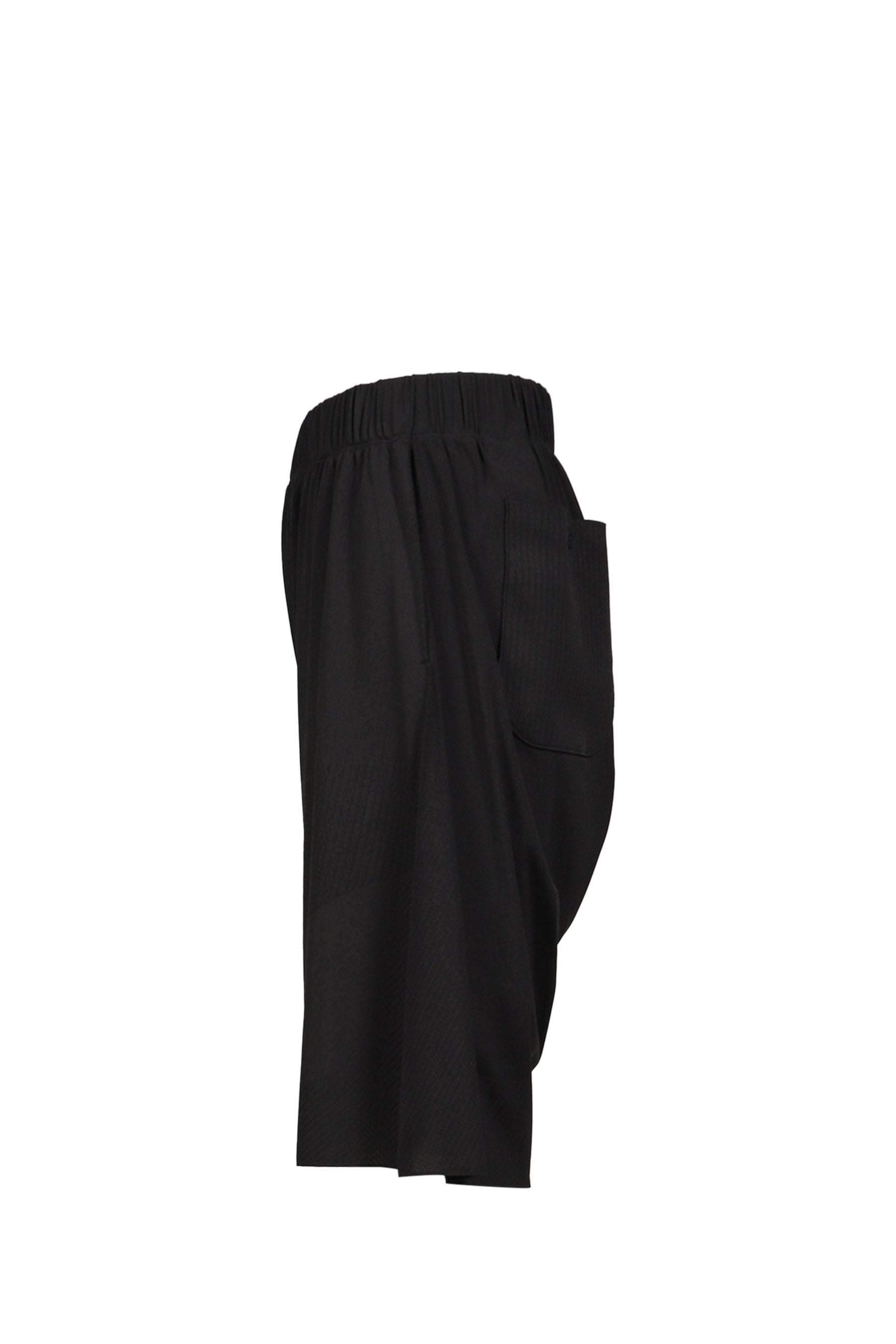 WAIR SHORT SAROUEL PANTS / BLK