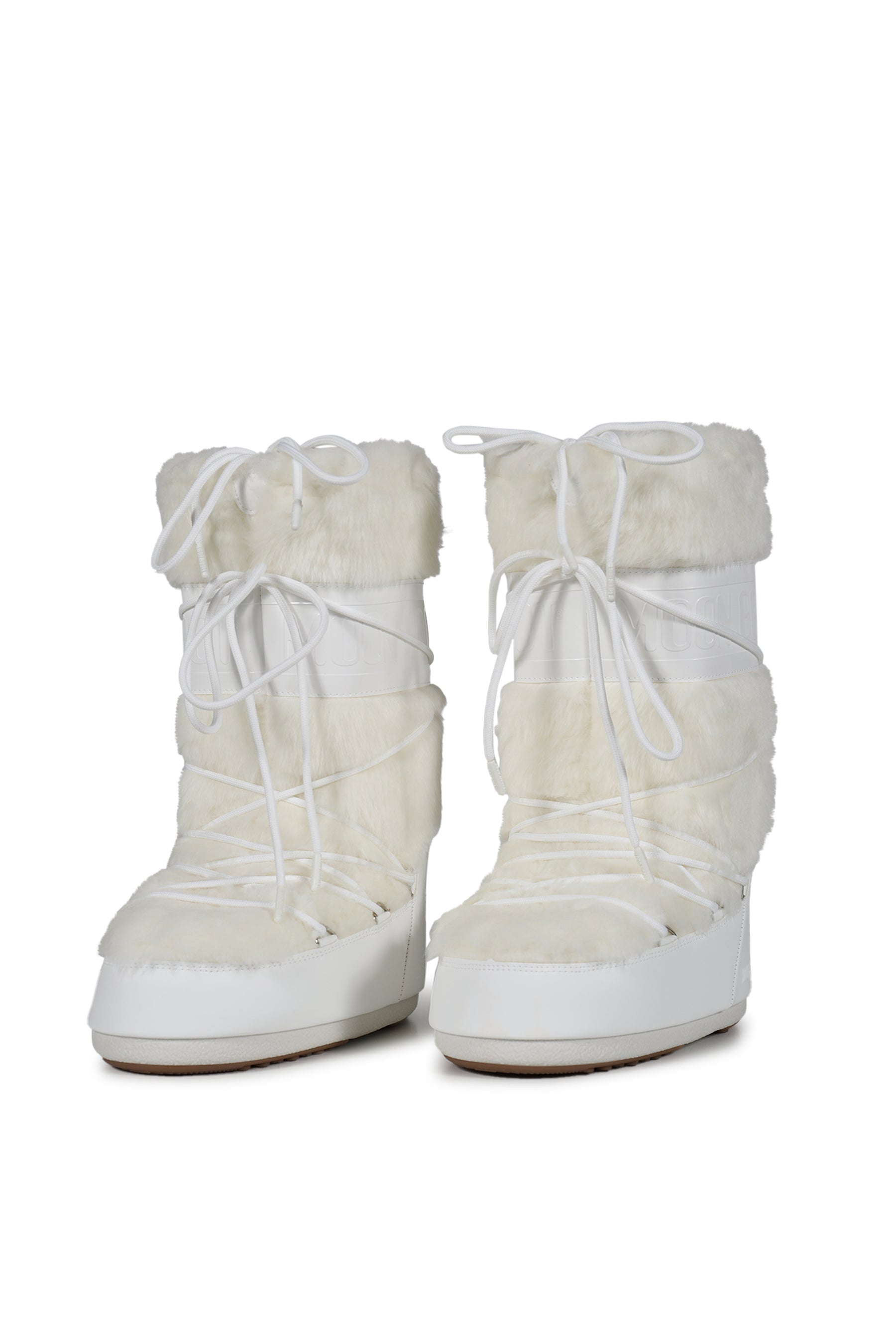 MB ICON FAUX FUR / OPTICAL WHT