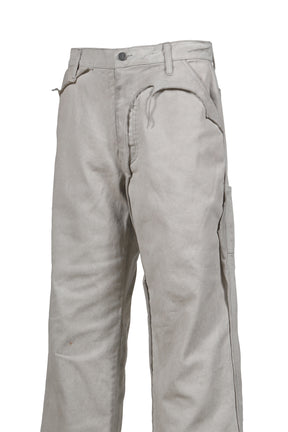 UNDERGROUND CUT OUT PANTS / MELT LOCK DIRTY WHT 