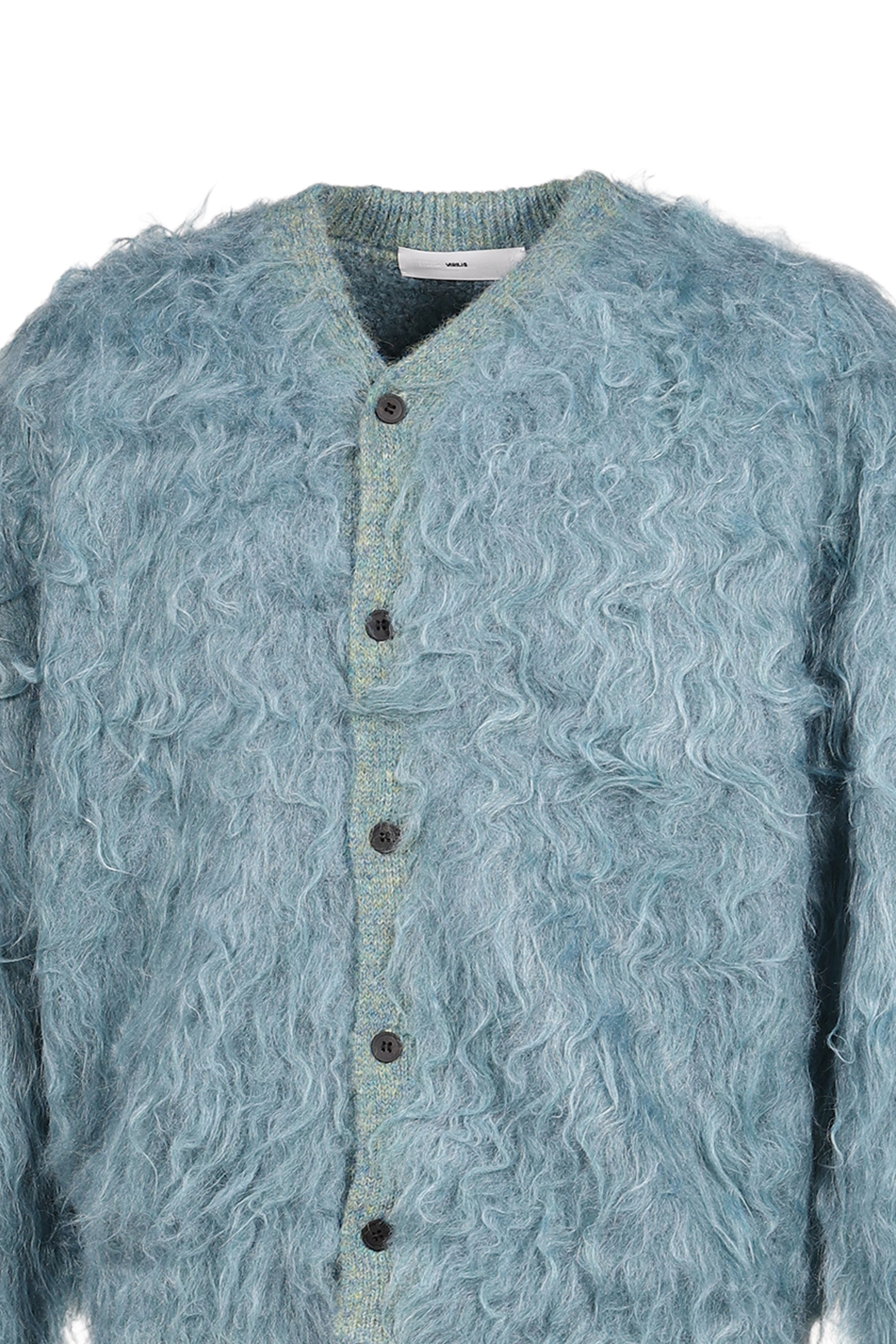 SHAGGY KNIT CARDIGAN / L.BLU