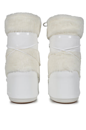 MB ICON FAUX FUR / OPTICAL WHT