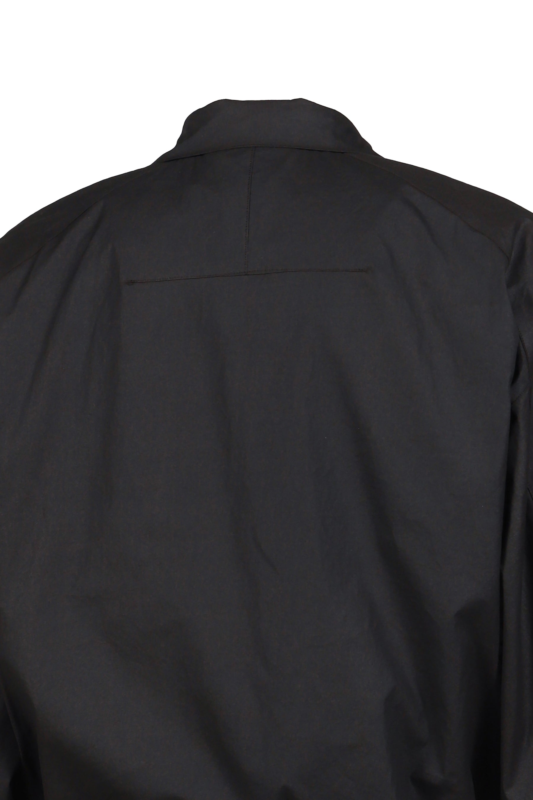 DRAPED BLOUSON COTTON / BLK