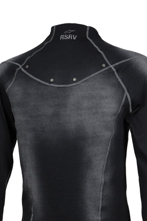 CROSSBONES LS TEE / BLACK WASHED