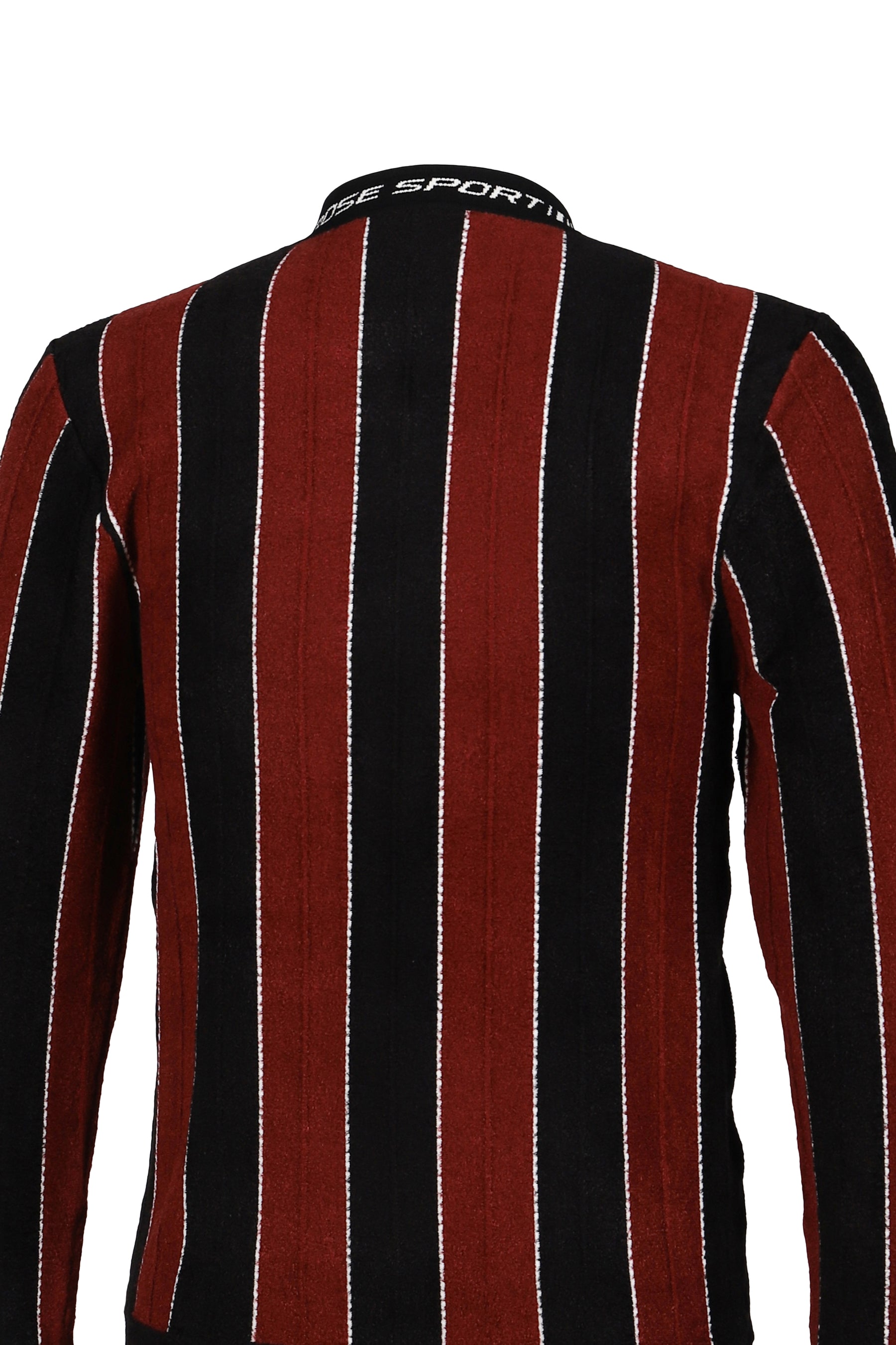 SPORTY LOGO CREW NECK / BLK BUR