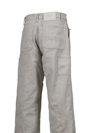 UNDERGROUND CUT OUT PANTS / MELT LOCK DIRTY WHT 