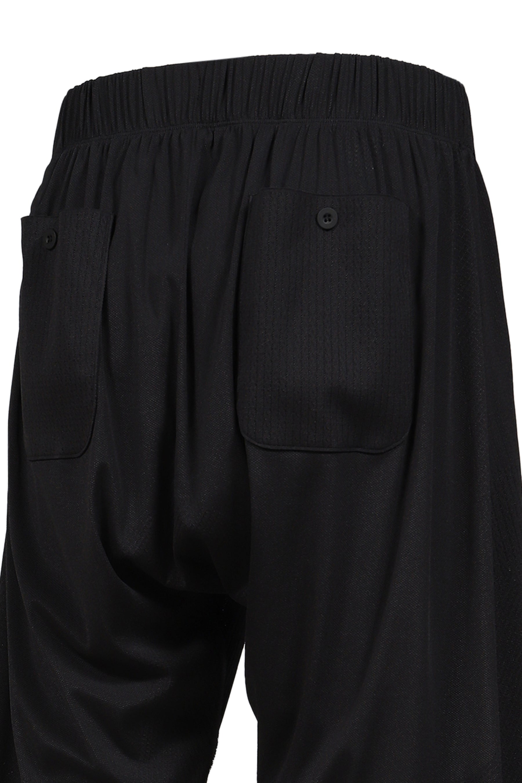 WAIR SHORT SAROUEL PANTS / BLK