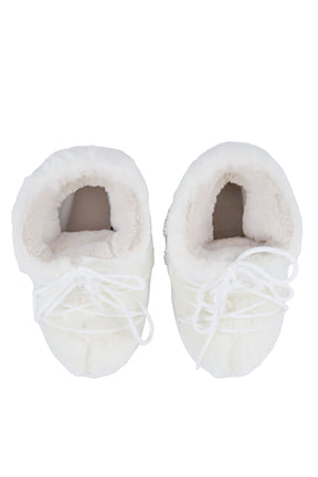 MB ICON LOW FAUX FUR / WHT