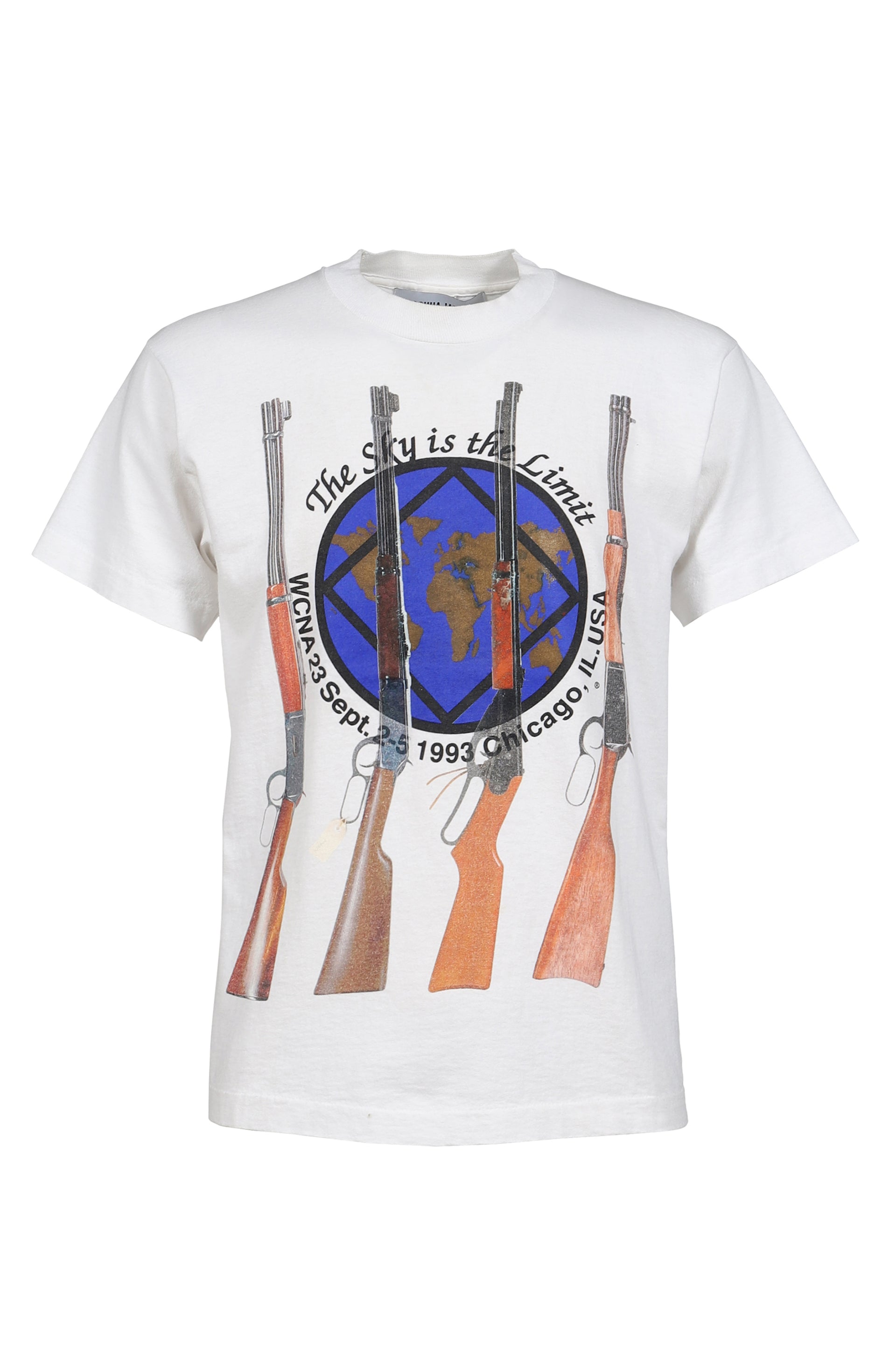 SLUG TEE (UPCYCLED VINTAGE TEE) / WHT