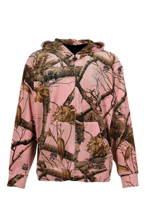 REALTREE VELOR HOODIE / PINK EDGE 