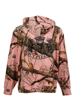 REALTREE VELOR HOODIE / PINK EDGE 