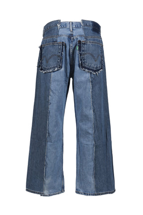 REMAKE WIDE DENIM PANTS / ASSORTED 