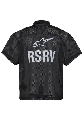 KICKSTART MESH SS TEE / BLK