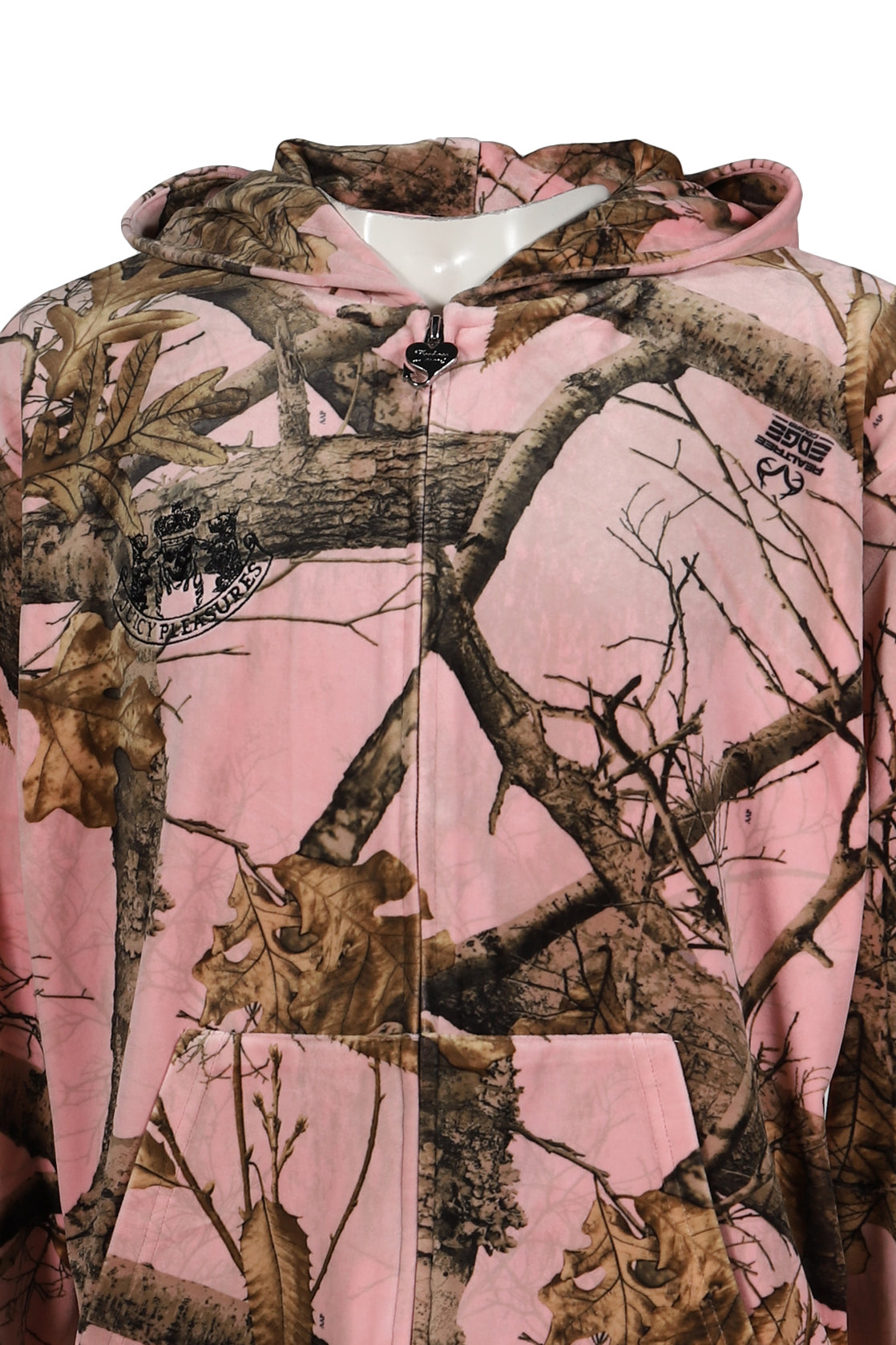 REALTREE VELOR HOODIE / PINK EDGE 